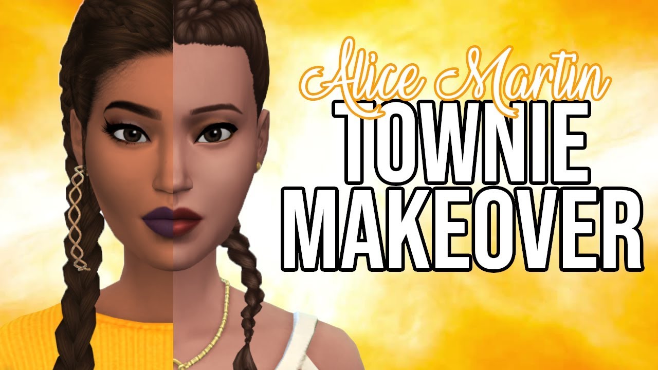 The Sims 4: Townie Makeover || Alice Martin (StrangerVille)