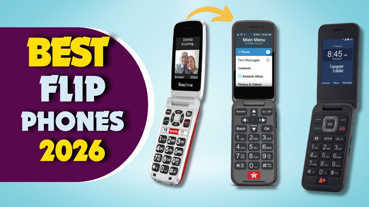 5 Best Flip Phones to Buy in 2026👌 [don’t buy one before watching this]