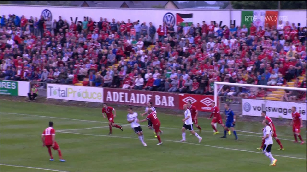 Sligo Rovers versus Rosenberg Europa League 2014