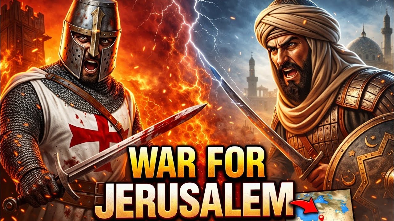 The Crusades Explained in 12 Minutes | War for Jerusalem