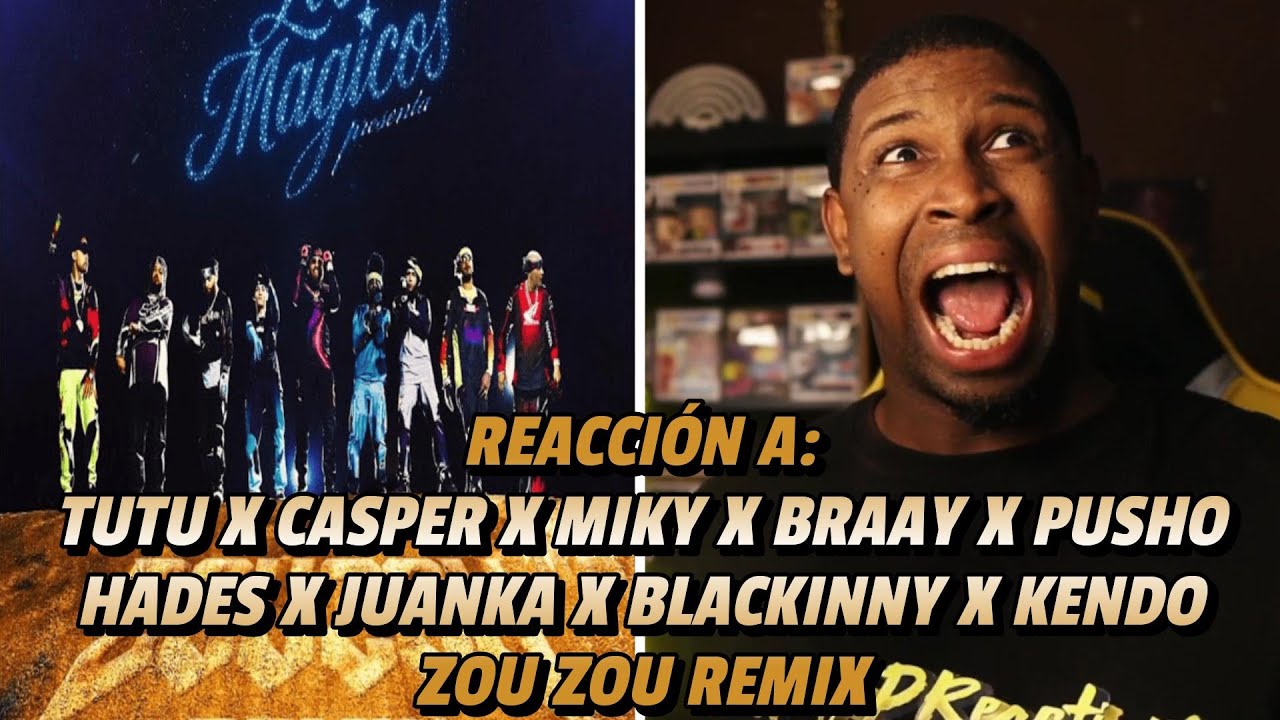 REACCIÓN a TUTU❌CASPER❌HADES❌JUANKA❌MIKY❌BRRAY❌PUSHO❌BLACKINNY❌KENDO | ZOUZOU REMIX | PALOOO! 🔥
