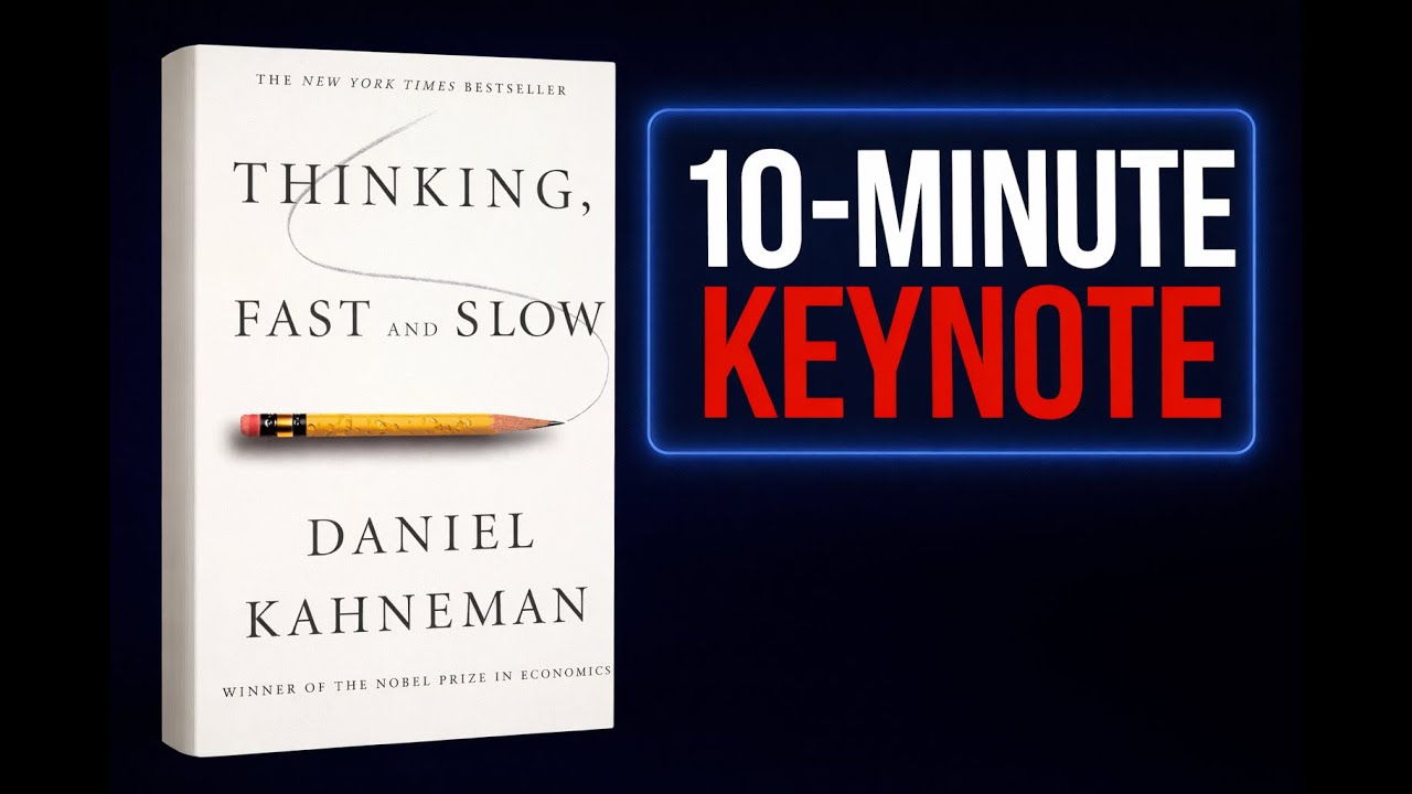 Thinking fast and slow by Daniel Kahneman