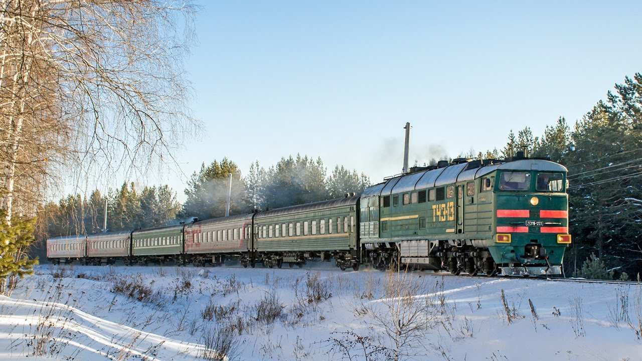 Серия 18. Обзор поезда 609Е/610Е Устье-Аха - Екатеринбург