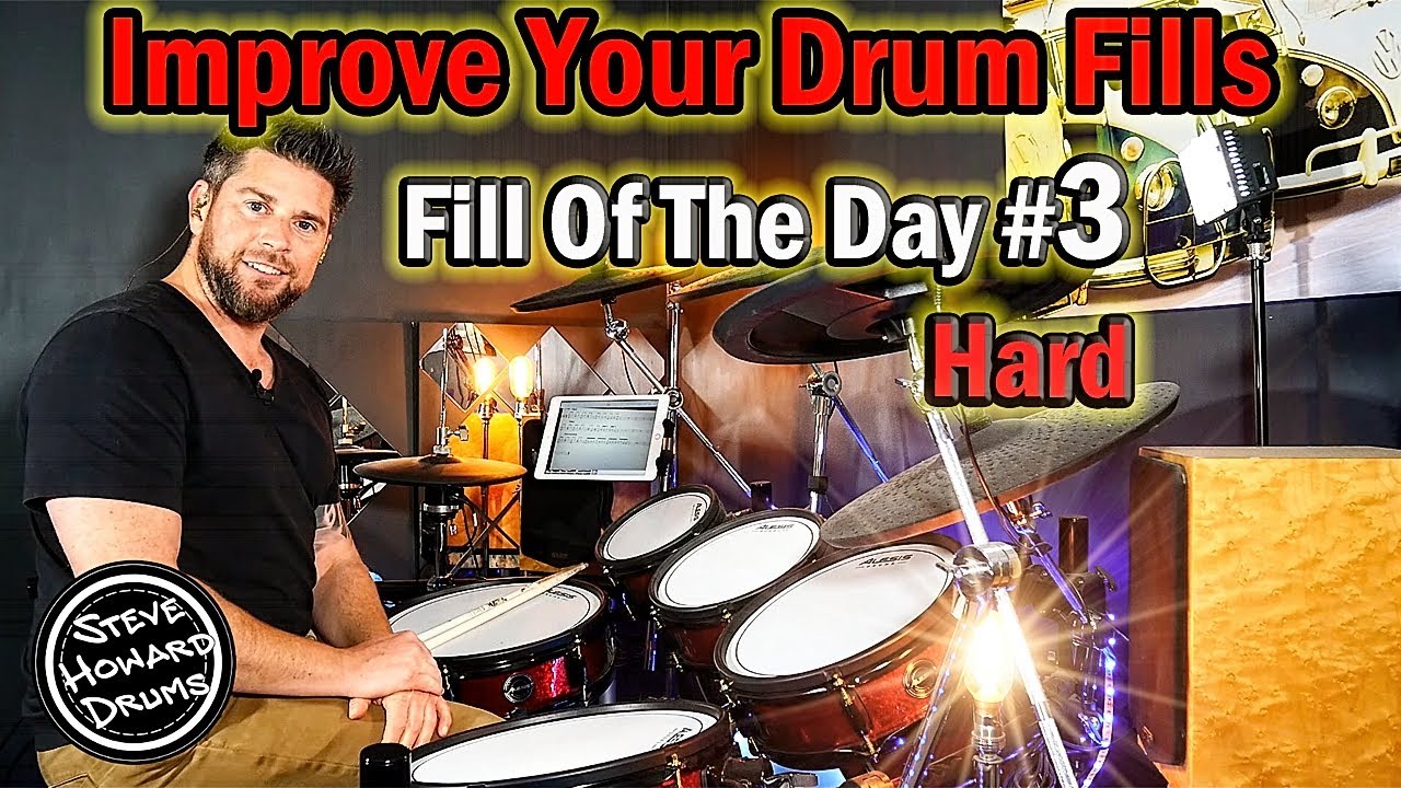 Improve Your Drum Fills - Drum Fill Of The Day - #3 Hard
