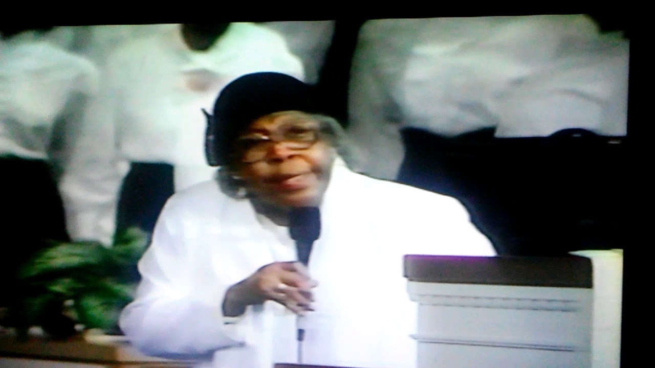The late Madam Maddie J. Wrigley singing 