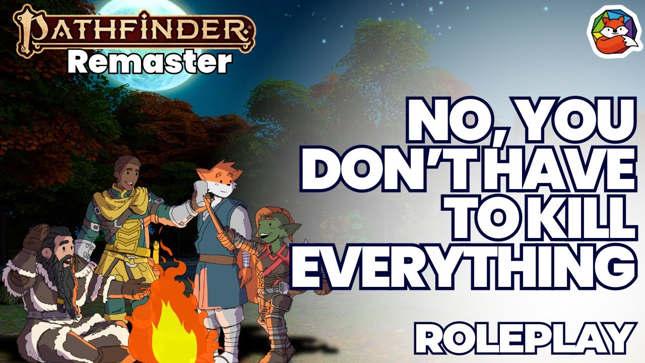 Do You have to Kill Everything? Expand Your Story by Keeping Enemies Around in Pathfinder 2E!