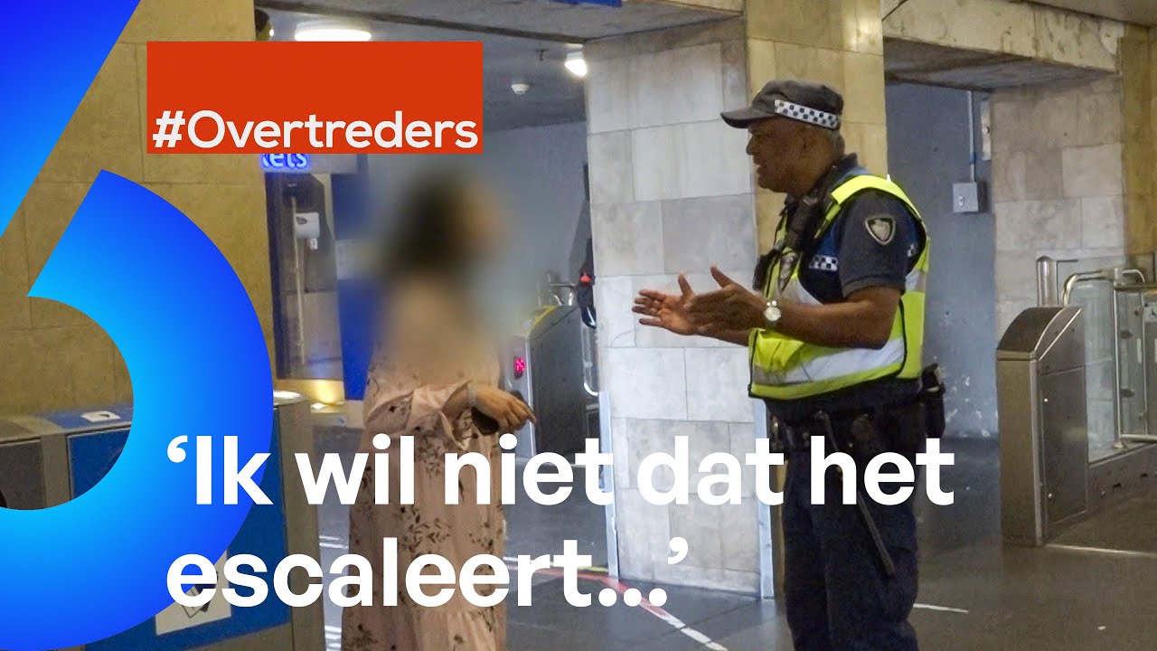 Handhavers 'REDDEN' VLUCHTENDE VROUW van 'JALOERSE EX'!  | Overtreders #AFL49