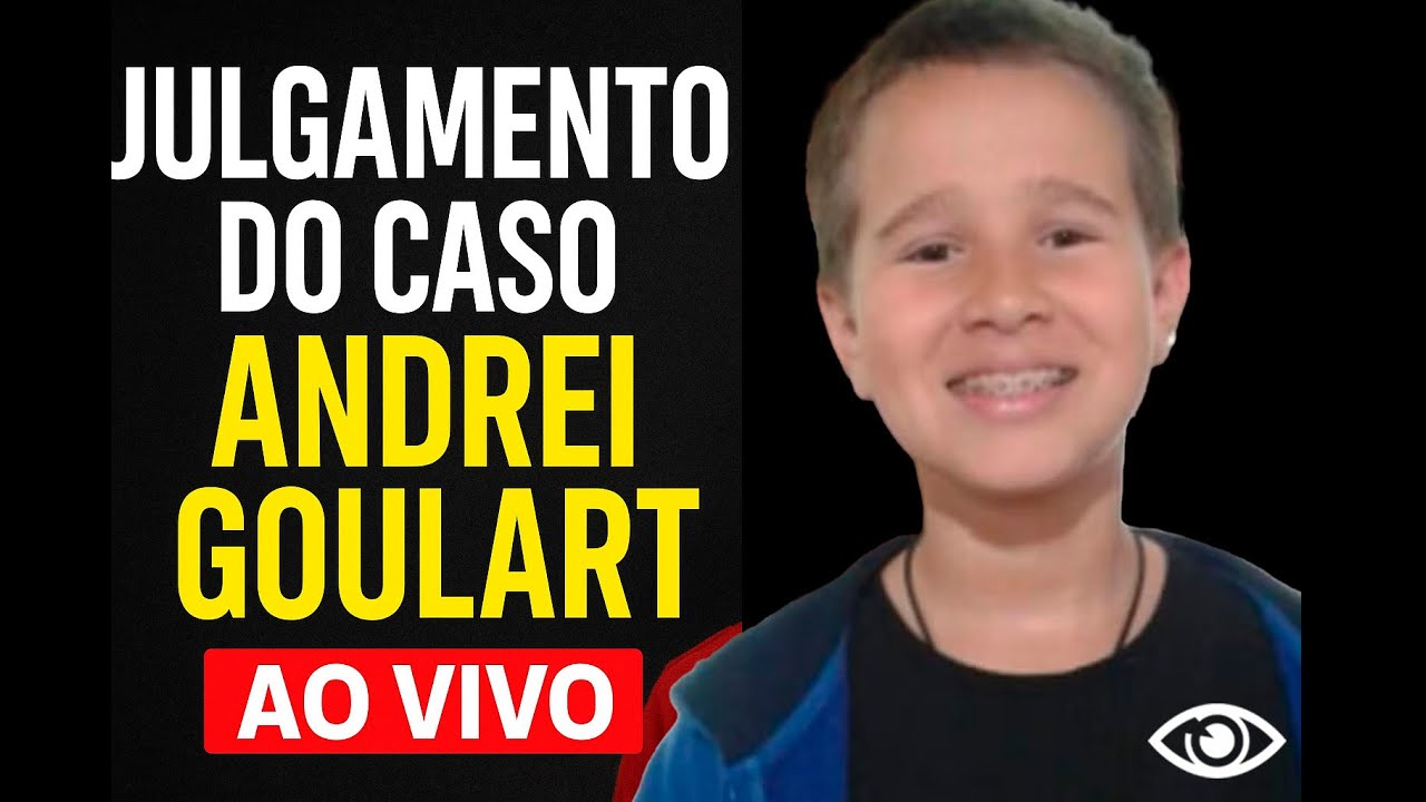 JULGAMENTO CASO ANDREI GOULART AO VIVO: TIO &Eacute; JULGADO