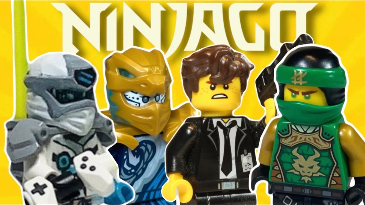 Я сделал минифигурки Ninjago, которые НЕ БУДУТ в Lego!