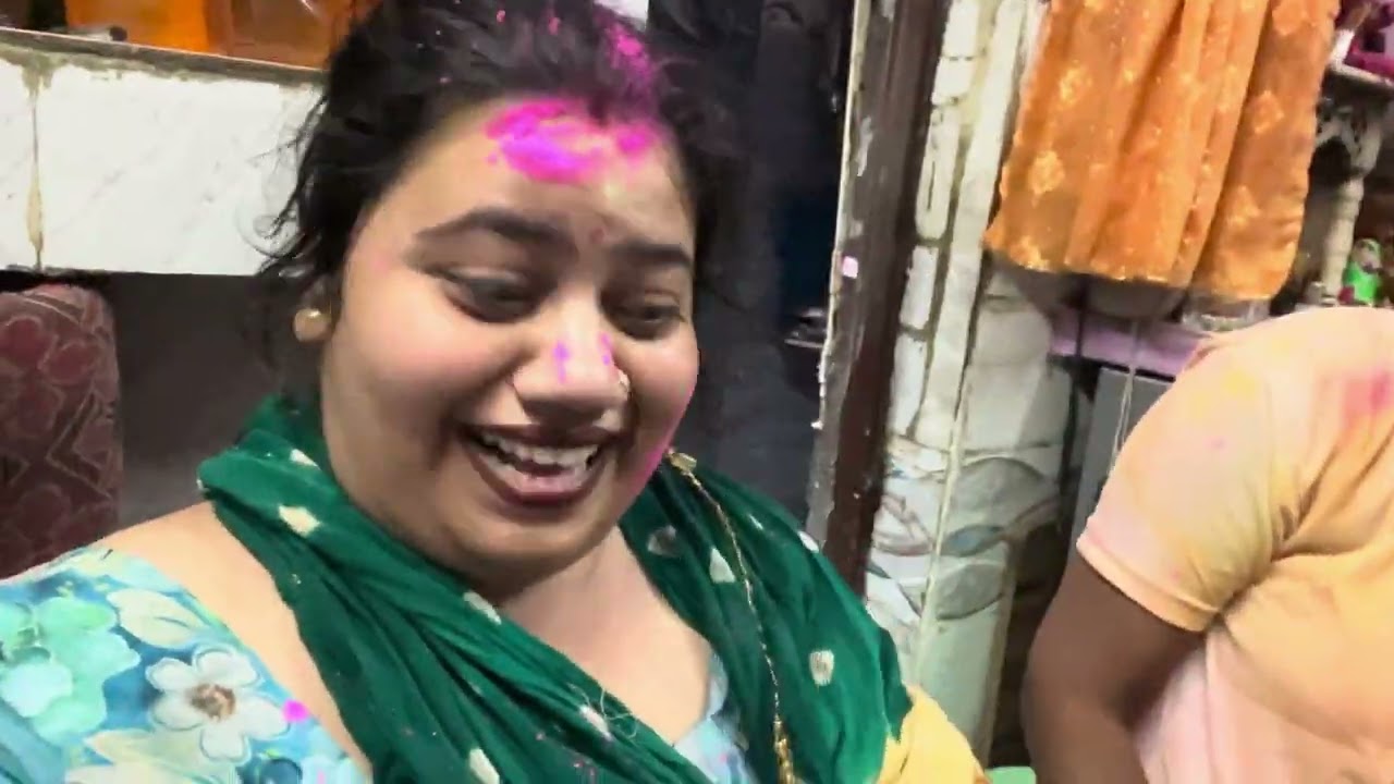 Holii vlogg 🫟#42vlog #dailyvlog #viralvideo #happyholi 