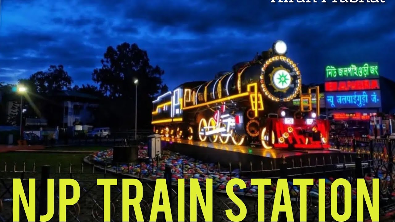 🇳🇵Njp Train Station Vlogs. New Jalpaiguri Train Station Junction Near Siliguri West Bengal India.