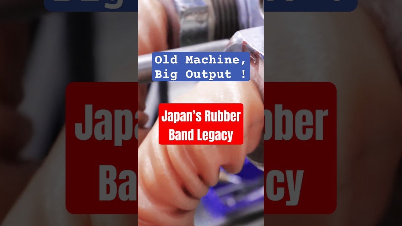 How This Vintage Machine Outpaces Modern Rubber Band Production