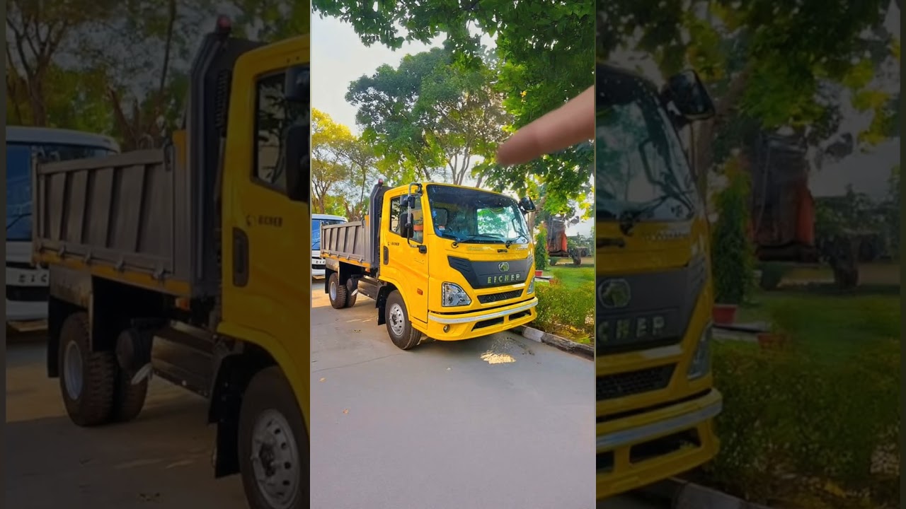 Cutest Eicher Tipper Squeeze #aiedits #automotiveedit #automobile #constructionvehicle #aivfx #ai