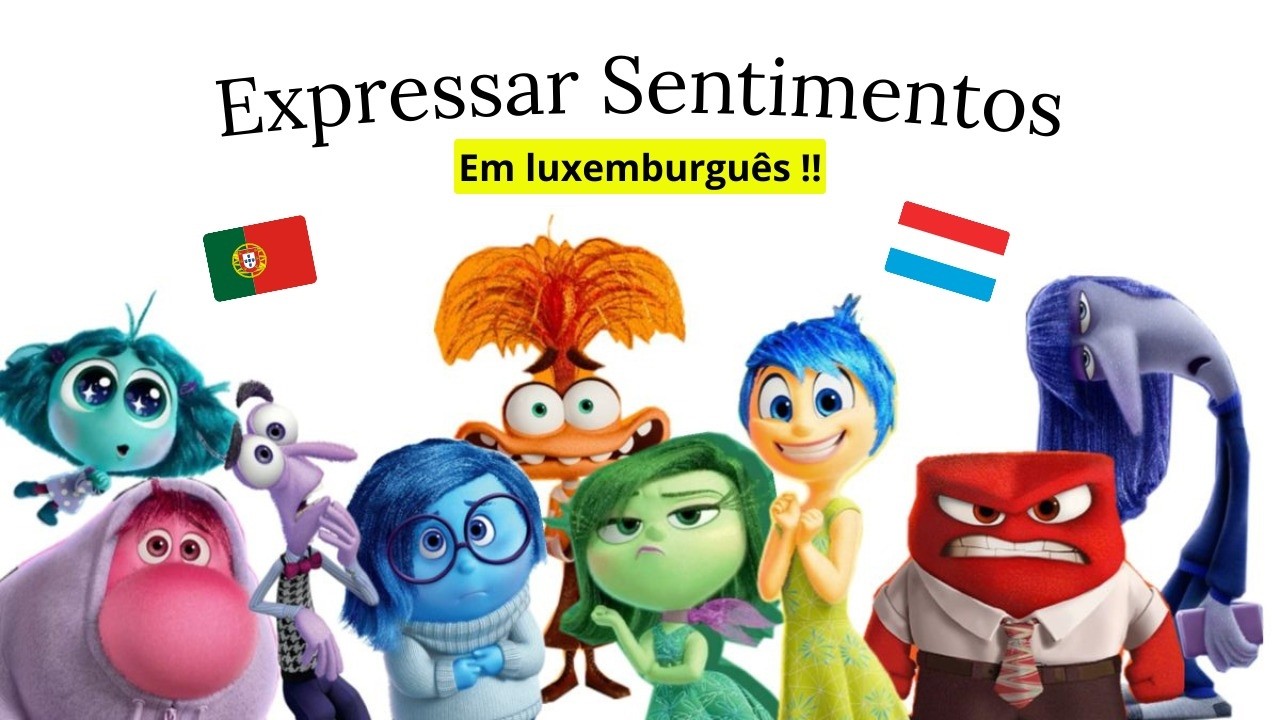 ✅️ Expressar sentimentos em Luxemburgu&ecirc;s 🥰