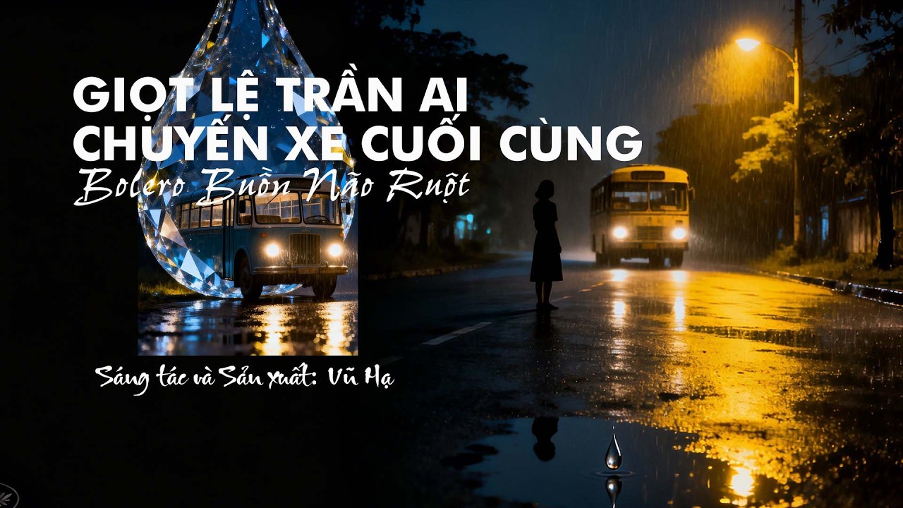 Giọt Lệ Trần Ai – Chuyến Xe Cuối Cùng | Hai Tuyệt Phẩm Bolero Buồn Khiến Ai Nghe Một Lần Nhớ Cả Đời