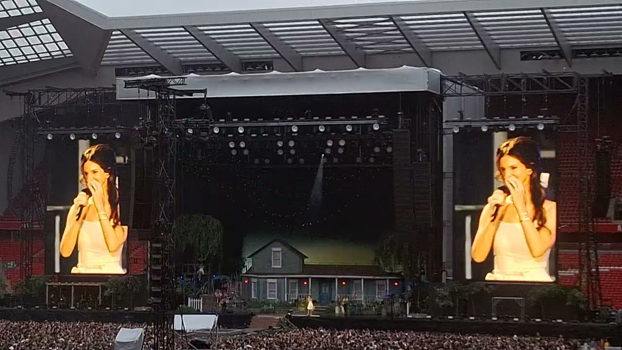 Stars Fell on Alabama - Lana Del Rey | Anfield Stadium, Liverpool, UK (28.06.25)