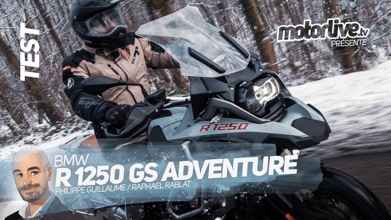 BMW R1250GS ADVENTURE 2019 I TEST MOTORLIVE
