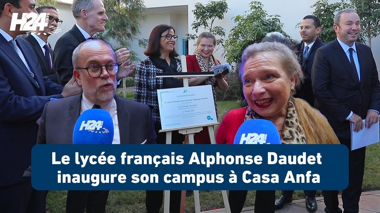 Le lycée français Alphonse Daudet inaugure son campus à Casa Anfa