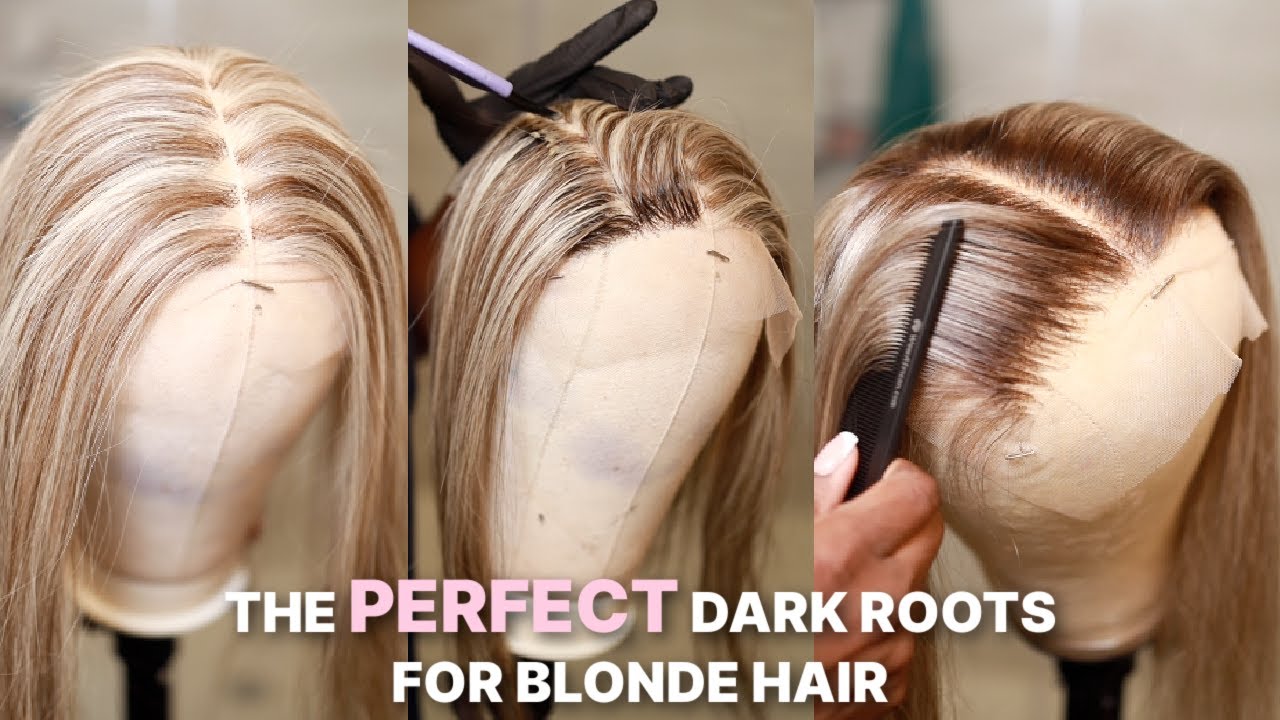 The PERFECT Dark Roots For Ash Blonde Hair | Blonde Hair On Dark Skin 👱🏿‍♀️