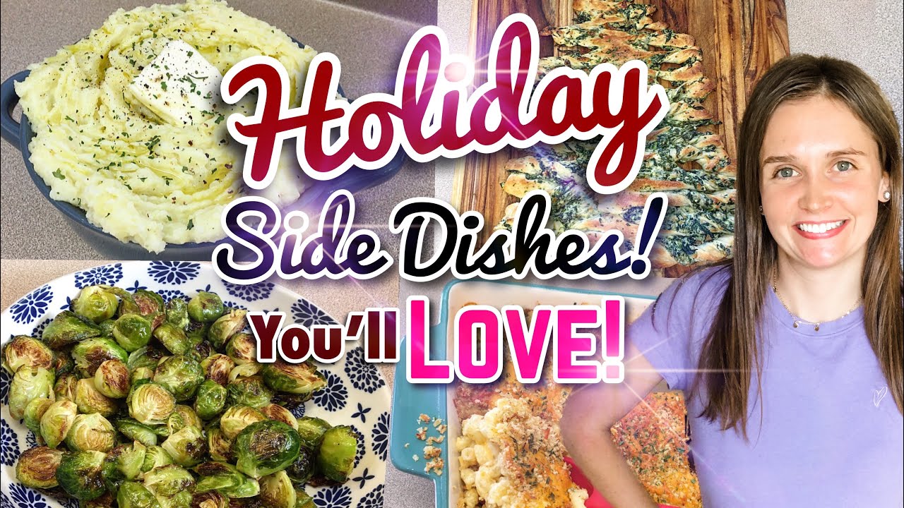 *FIVE* CHRISTMAS SIDE DISHES | HOLIDAY FAVORITES | JULIA PACHECO