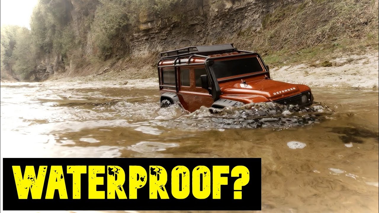 RC Traxxas Defender TRX-4 Epic River Crossing