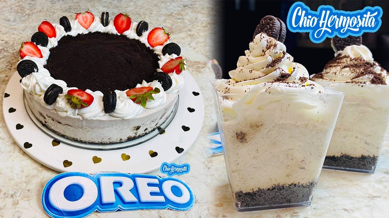 Pastel de Oreo , sin grenetina y sin horno