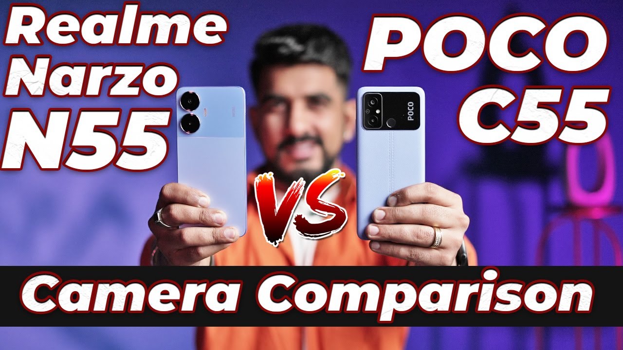 Realme Narzo N55 vs Poco C55 Camera Comparison