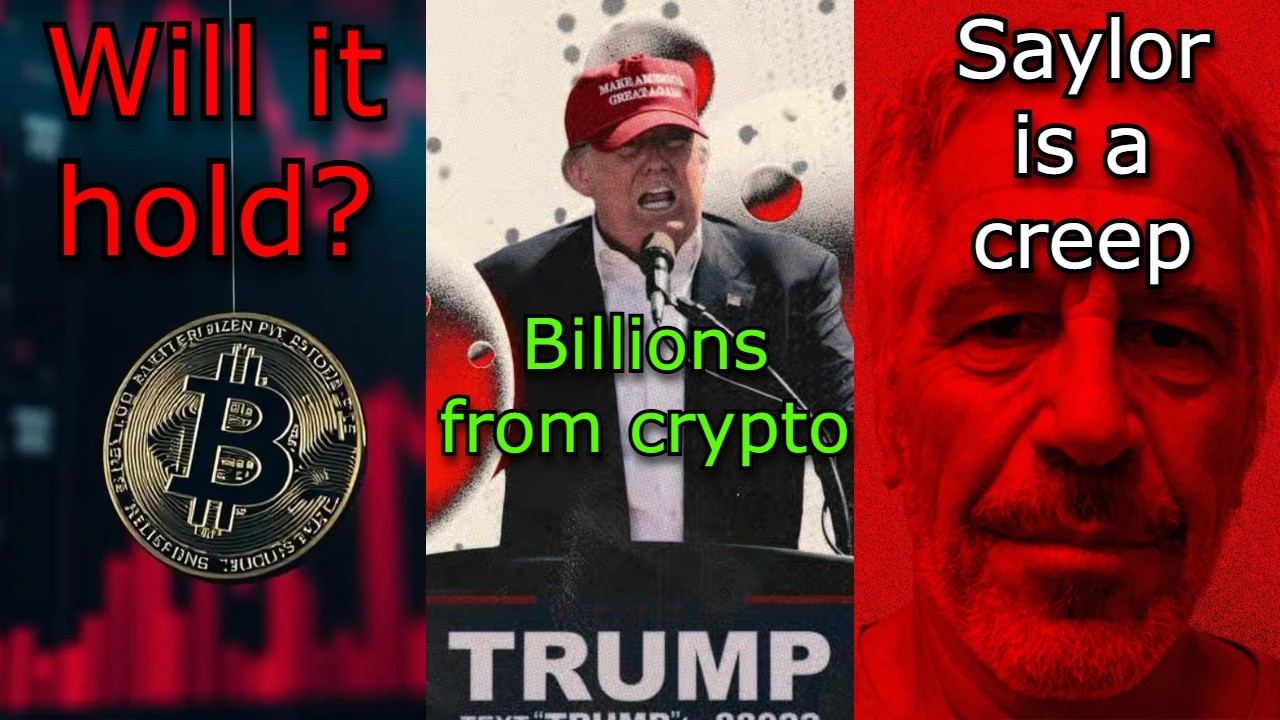 CRYPTONEWS:Will Bitcoin last?, Epstein talks about Bitcoin & Saylor, how much did Trump make