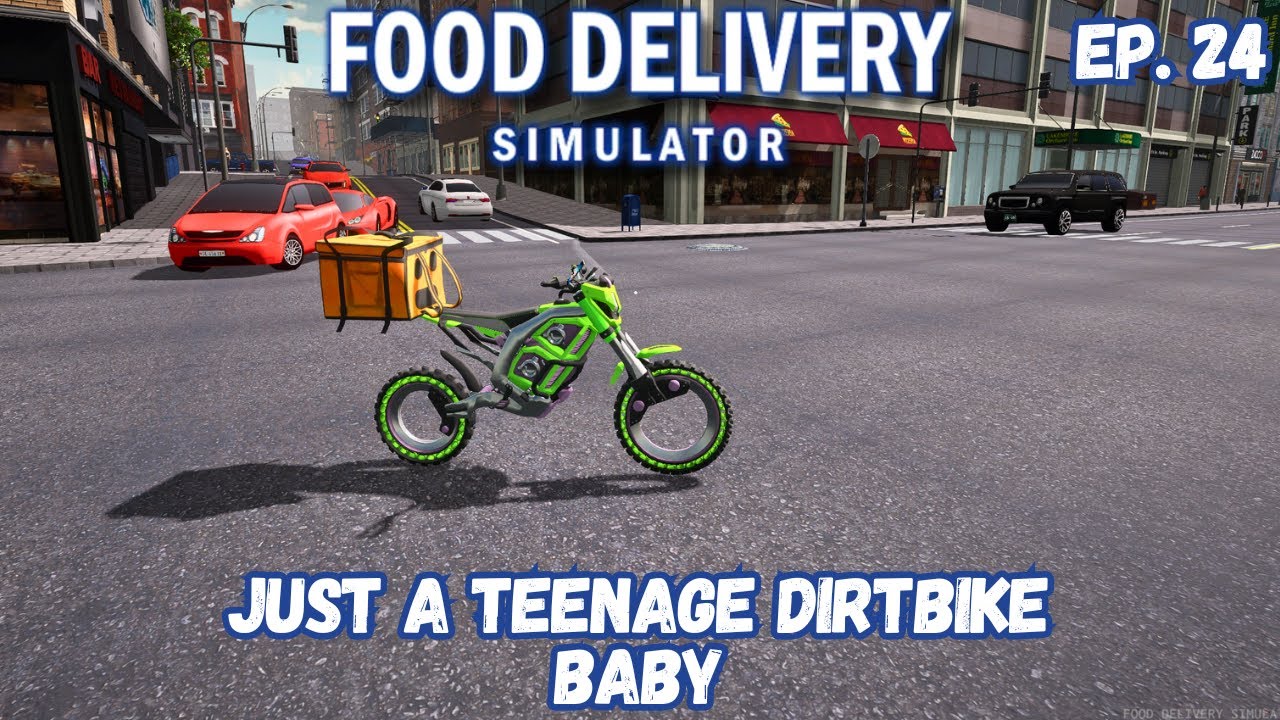 Let's Try Out A New Bike, Is It Good? Food Delivery Simulator Ep.24