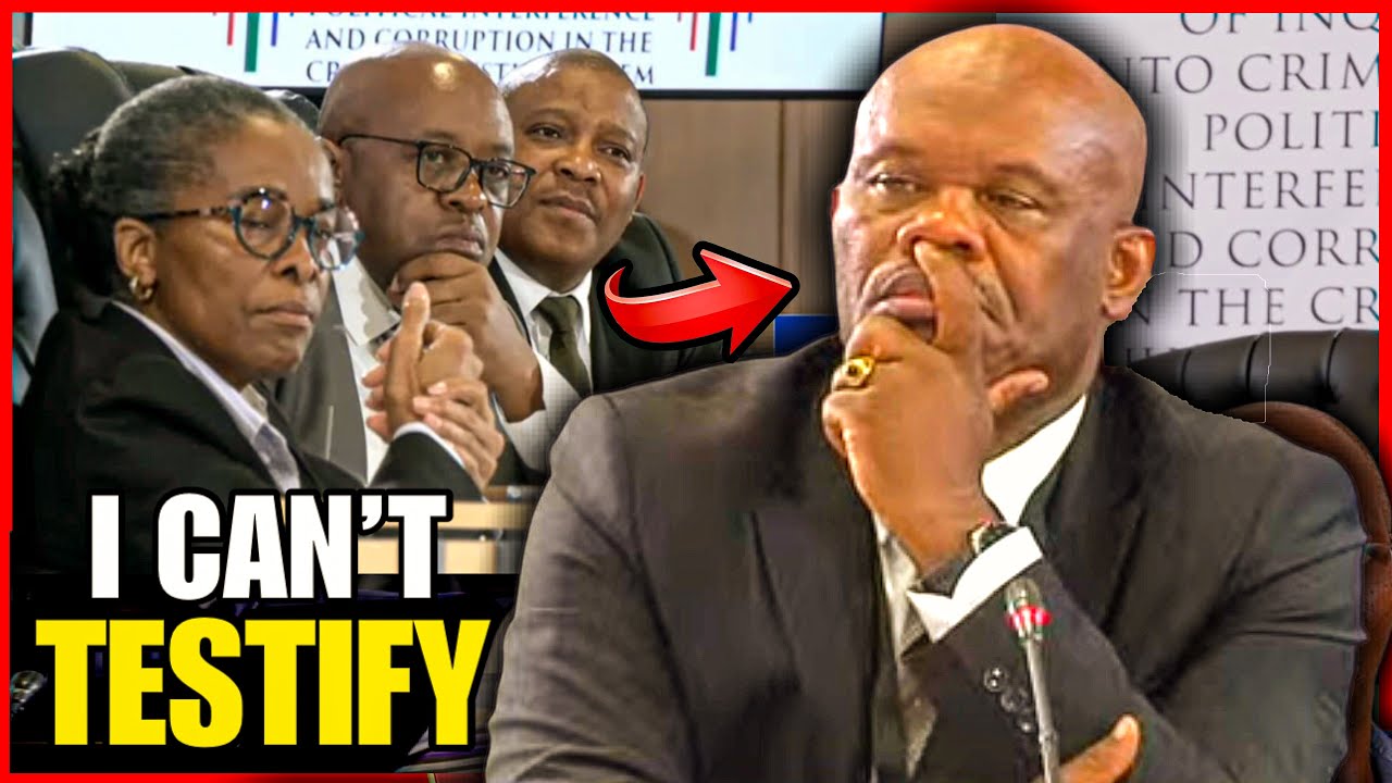 SHOCKING￼: Gen. Sibiya Refuses To Finish His Statement Before Witness F at Madlanga Commission