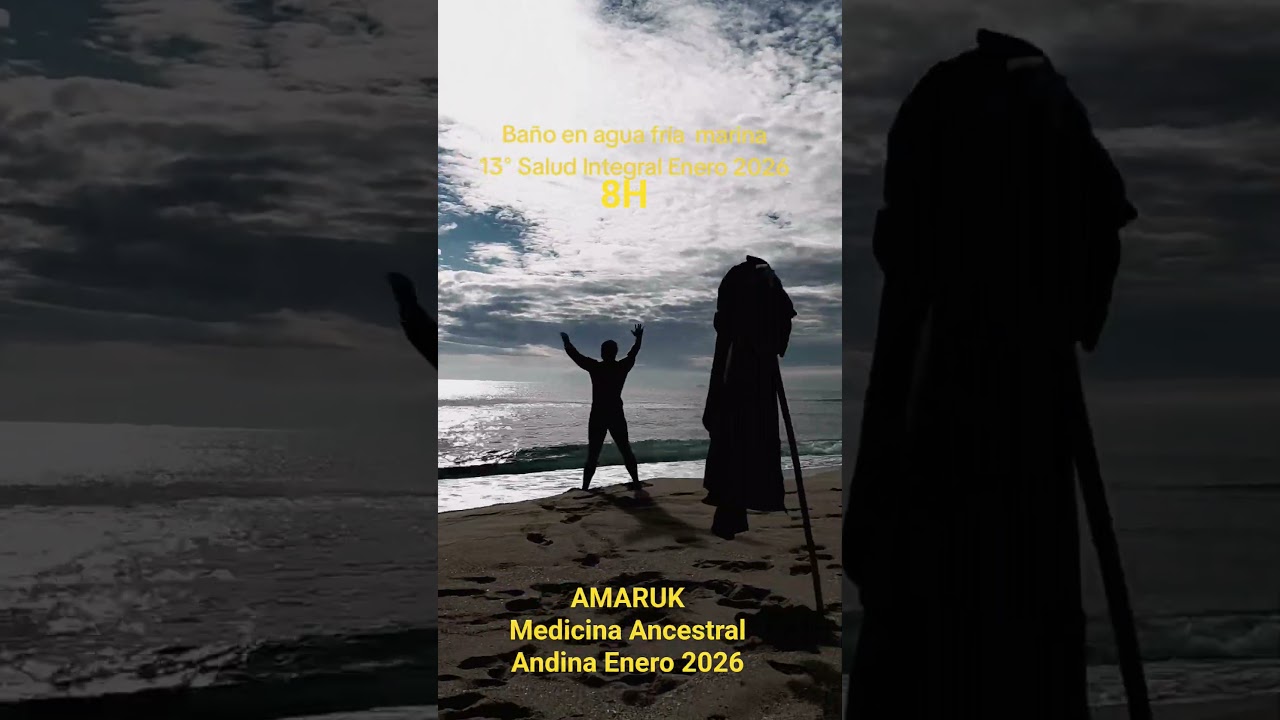 Beneficios de bañarte en agua del mar Fría con Amaruk Kayshapanta