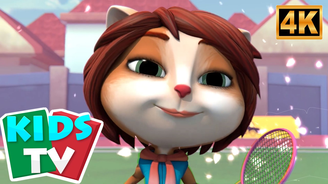 Badminton Spettacolo Di Cartoni Animati | Altri Video Divertenti Per Bambini