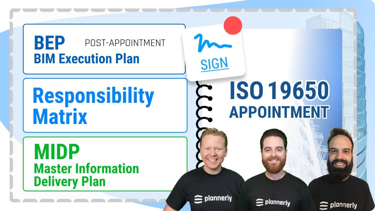 ISO 19650 Appointment - BEP, Responsibility Matrix, TIDP and more (BIM contracting)[EPISODE 3 of 6]
