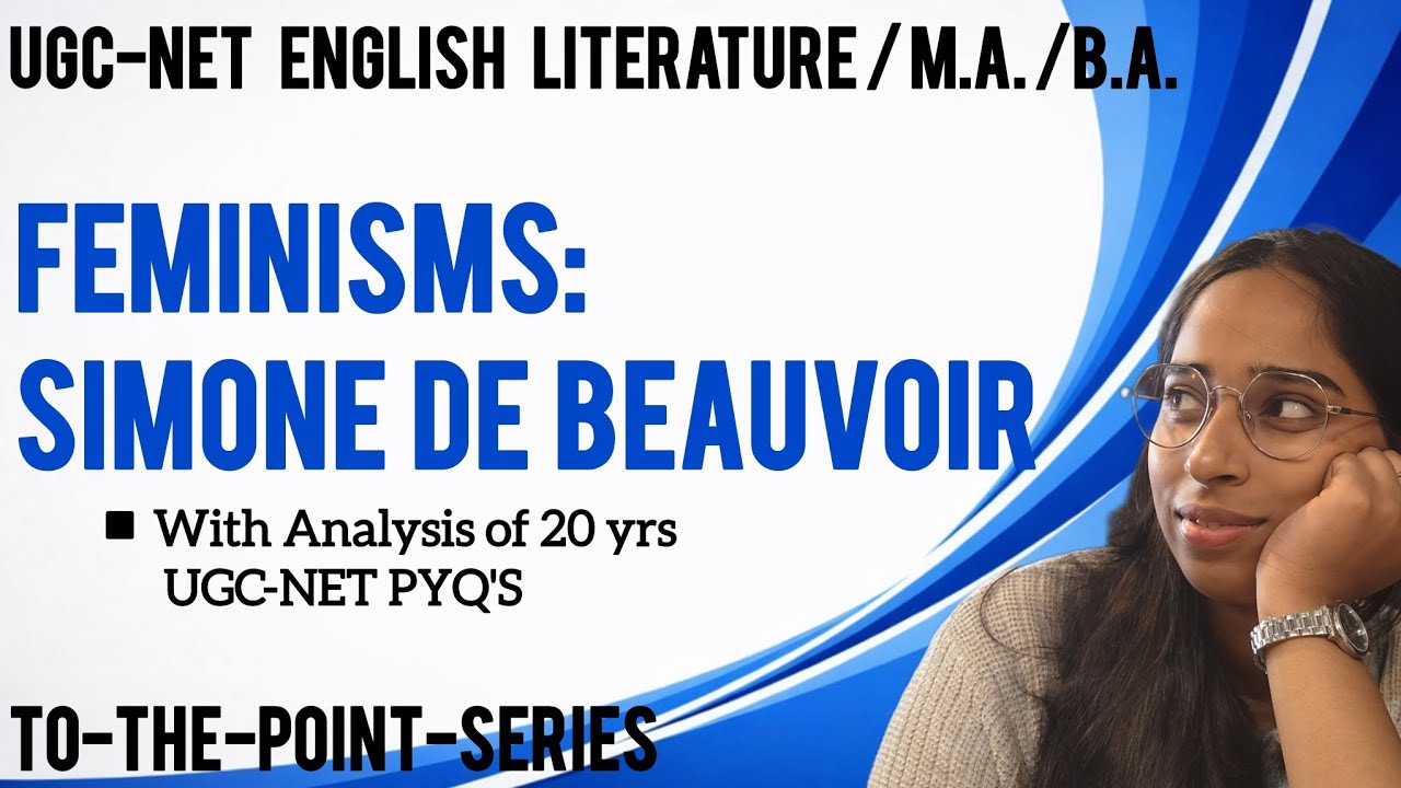 Beauvoir | Feminisms | UGC NET #english #ugcnetenglish #englishliterature  @Bibliophilesneha
