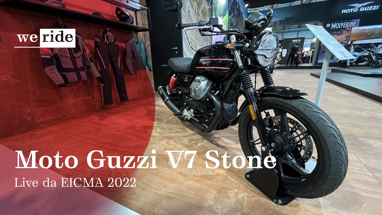 Moto Guzzi V7 Stone Special Edition | LIVE da EICMA 2022