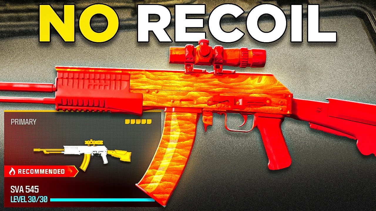 this SVA 545 LOADOUT is *BROKEN* in WARZONE 3! 😍 (Best SVA 545 Class Setup) - MW3