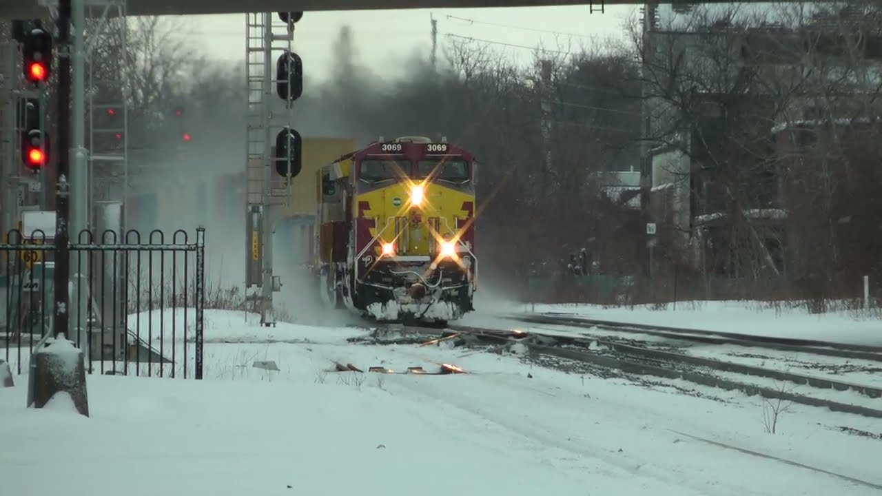 CN Train 149 Westbound January 22, 2026