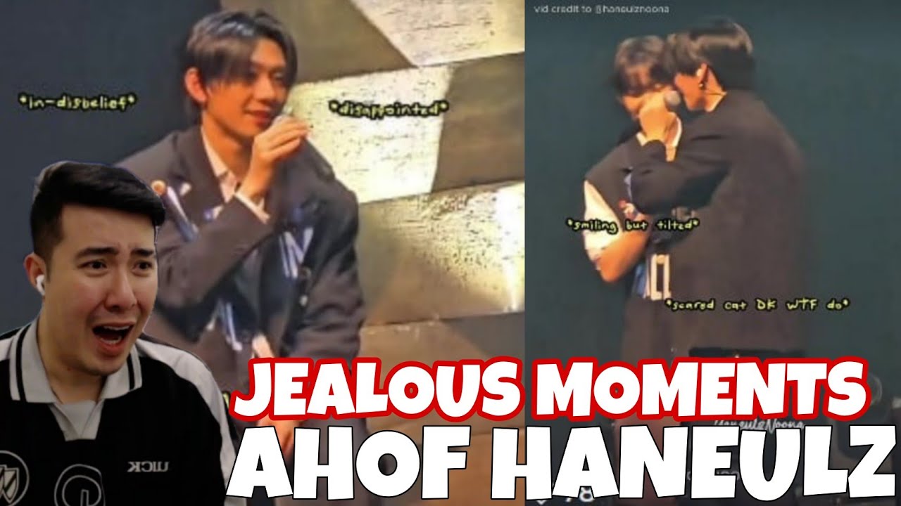 AHOF HANEULZ | JEALOUS MOMENTS!!! | JL GASPAR | PARK HAN | REACTION