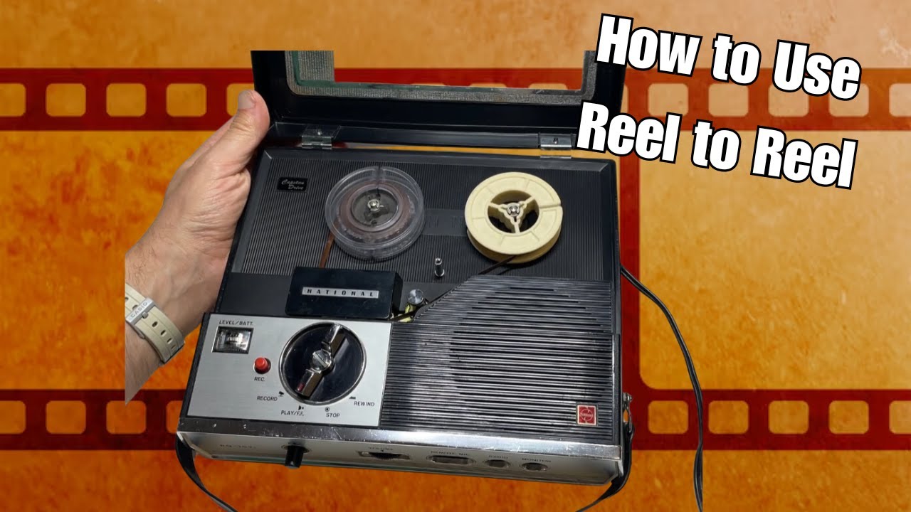 Rediscovering Reel to Reel: A Look at the Panasonic RQ-102S from the 60s!