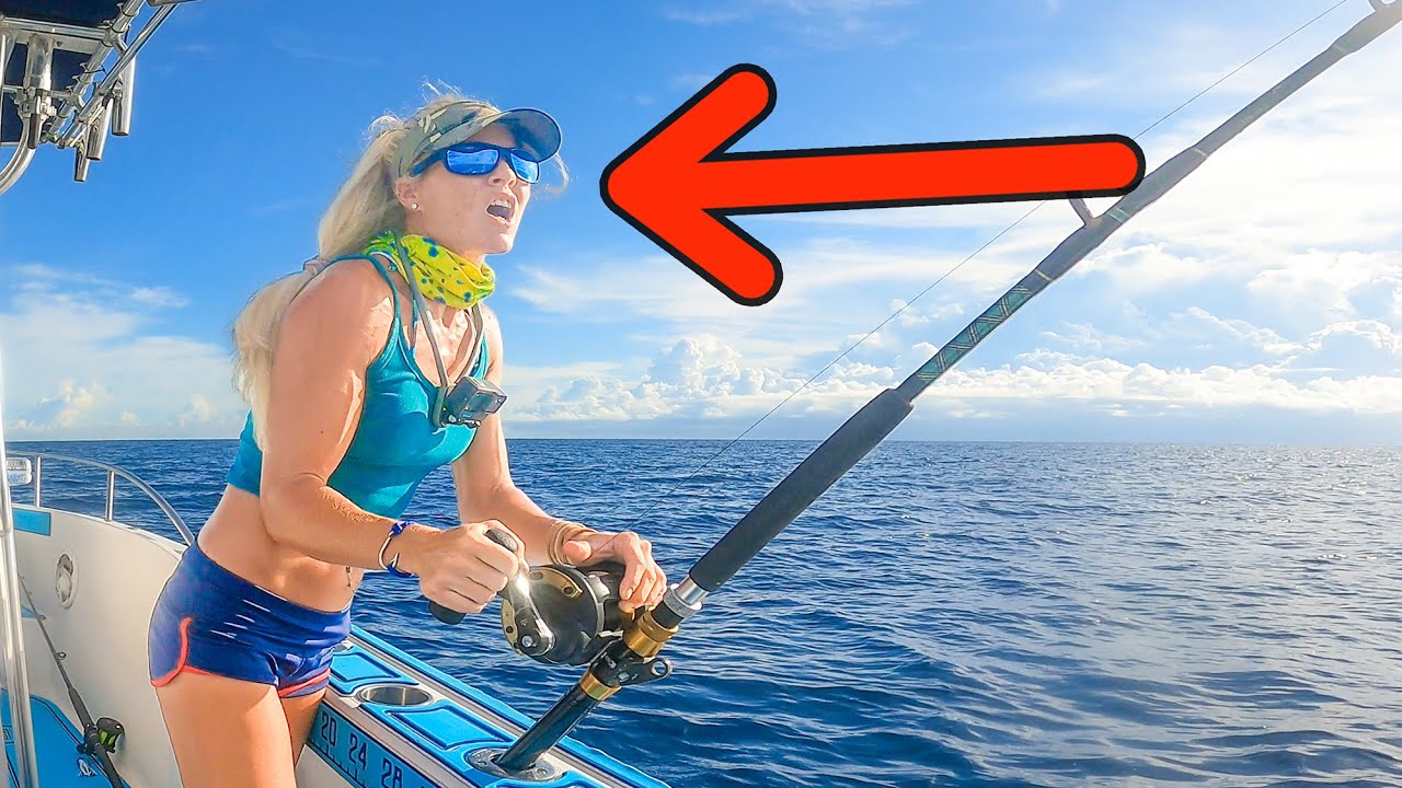Dropped a Bait on the Reef & This Happened! (catch & cook)