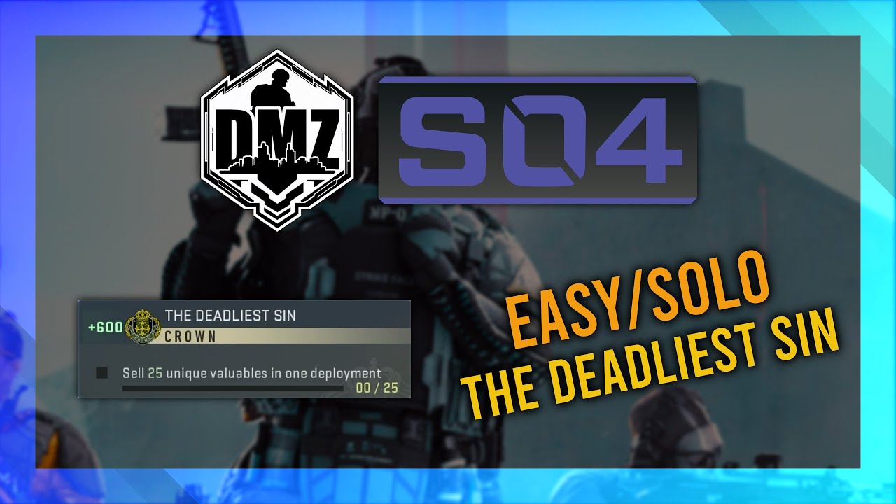 The Deadliest Sin (Crown) GUIDE | DMZ Season 4 Mission Guide | Vondel Guide