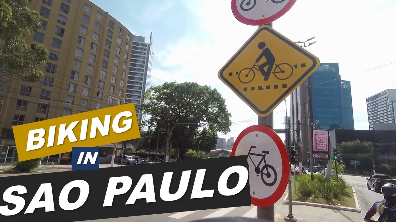 ASMR | Bike | Biking in Sao Paulo 🚴🏻| Too many happenings in one day 🚙 💥 🚗  🚑  💃🏻