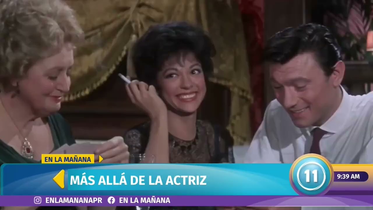 Rita Moreno regresa a Puerto Rico para hablar sobre luchas y triunfos
