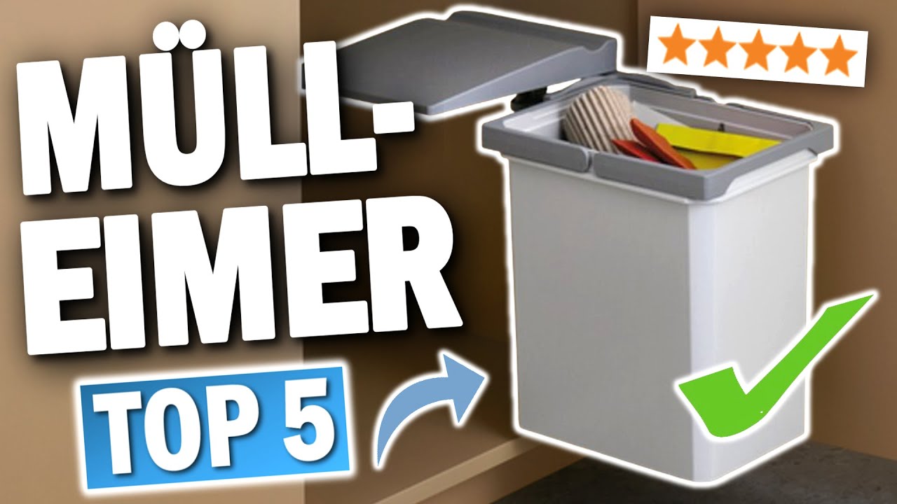 TOP 5 EINBAU-MÜLLEIMER (Testsieger 2026)!! 🔥 | Die besten Einbau-Mülleimer im Vergleich