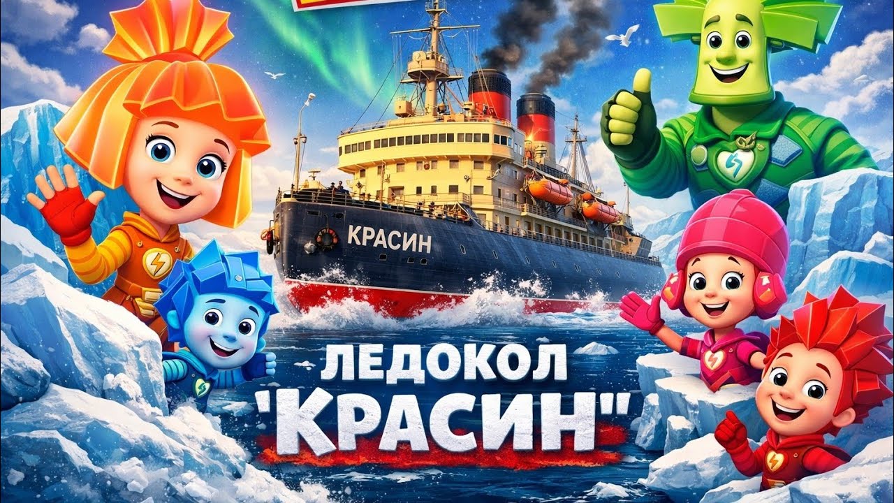 Фиксики | Ледокол Красин | Mult_TV 