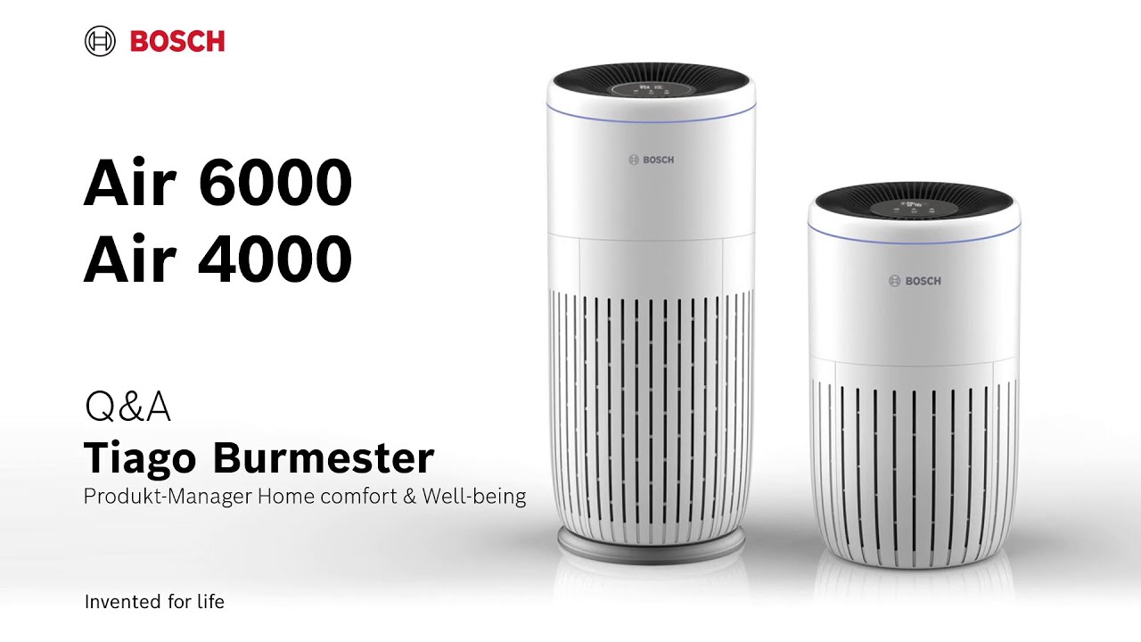 Air 4000 und Air 6000: Die neuen Luftreiniger von Bosch