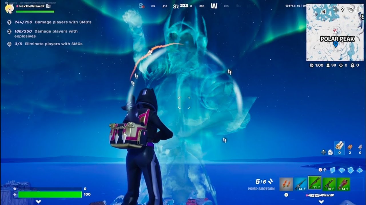 Fortnite OG season 7 ice storm event