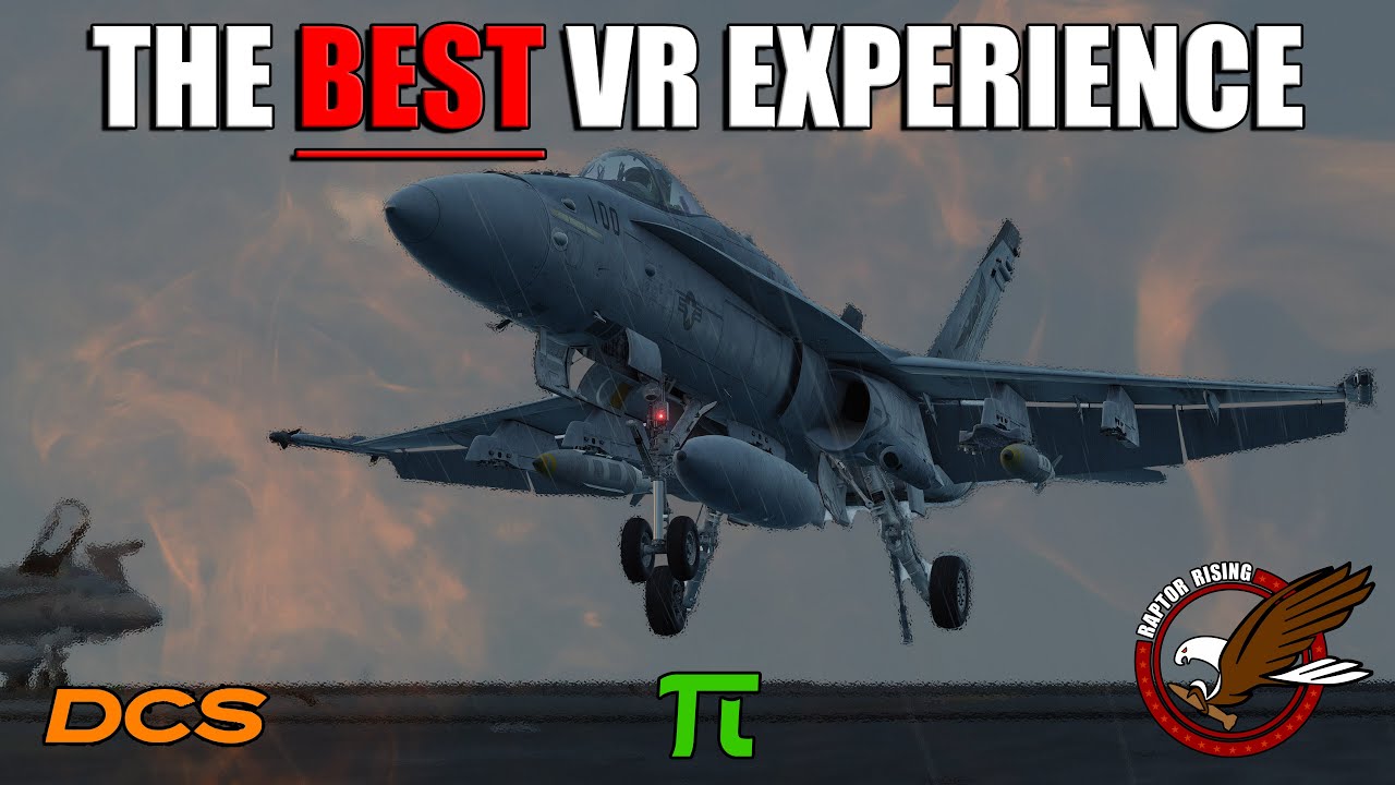 Обзор DCS F/A-18C — VR-обзор с Crystal Super: читаемость кабины, прицеливание и сравнение 50PPD и...