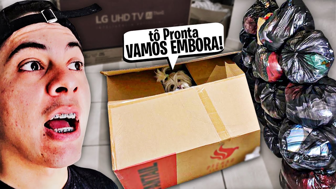 ARRUMANDO NOSSAS COISAS PRA MUDANÇAAAA 🚚💨
