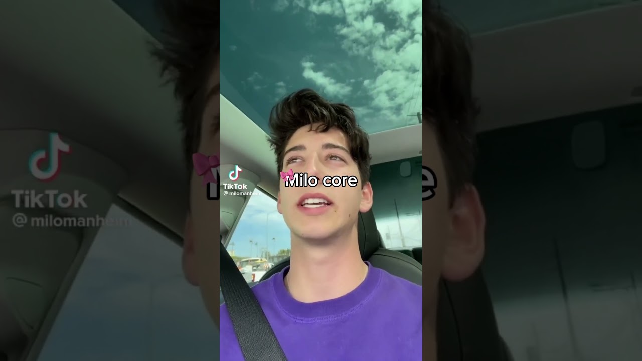 Milo core part 2🎀✨ #fyp #edit #viral #milomanheim #funny #shorts #core #blowup #trending #1million